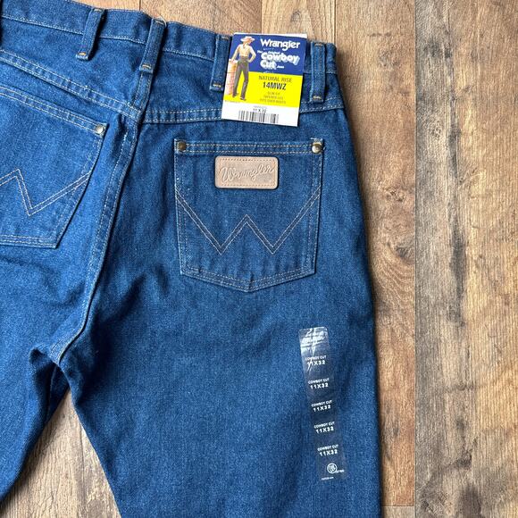 Vintage Wrangler Bootcut Jeans‎ Women's Size 11 Cowboy Cut 14MWZ 28x32 NWT 4892 - Picture 3 of 13